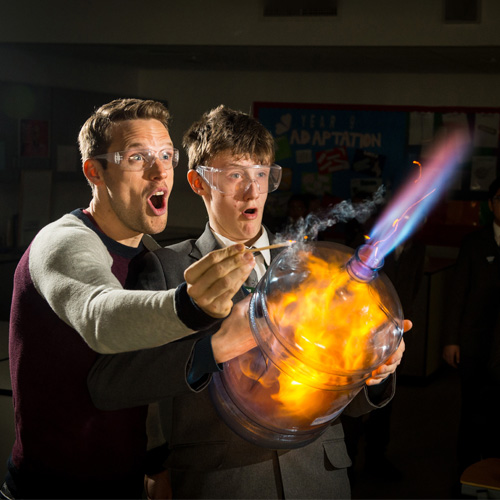 Explosive Experiments on Sky News