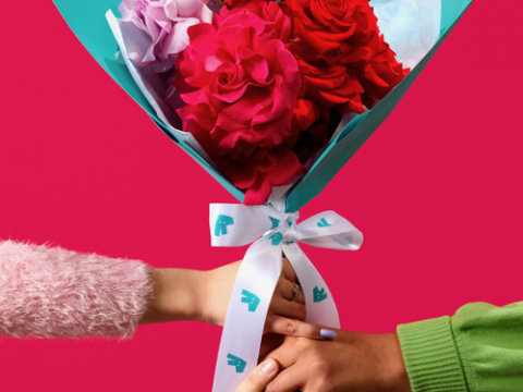 Deliveroo Valentine’s Bouquets